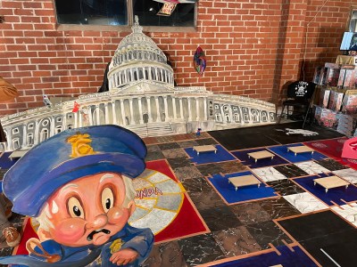 Installation view of Storm the Capitol at Spring/Break, 2024.