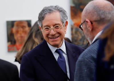 Jeffrey Deitch at Frieze LA at the Santa Monica Airport on February 29, 2024 in Los Angeles, California.